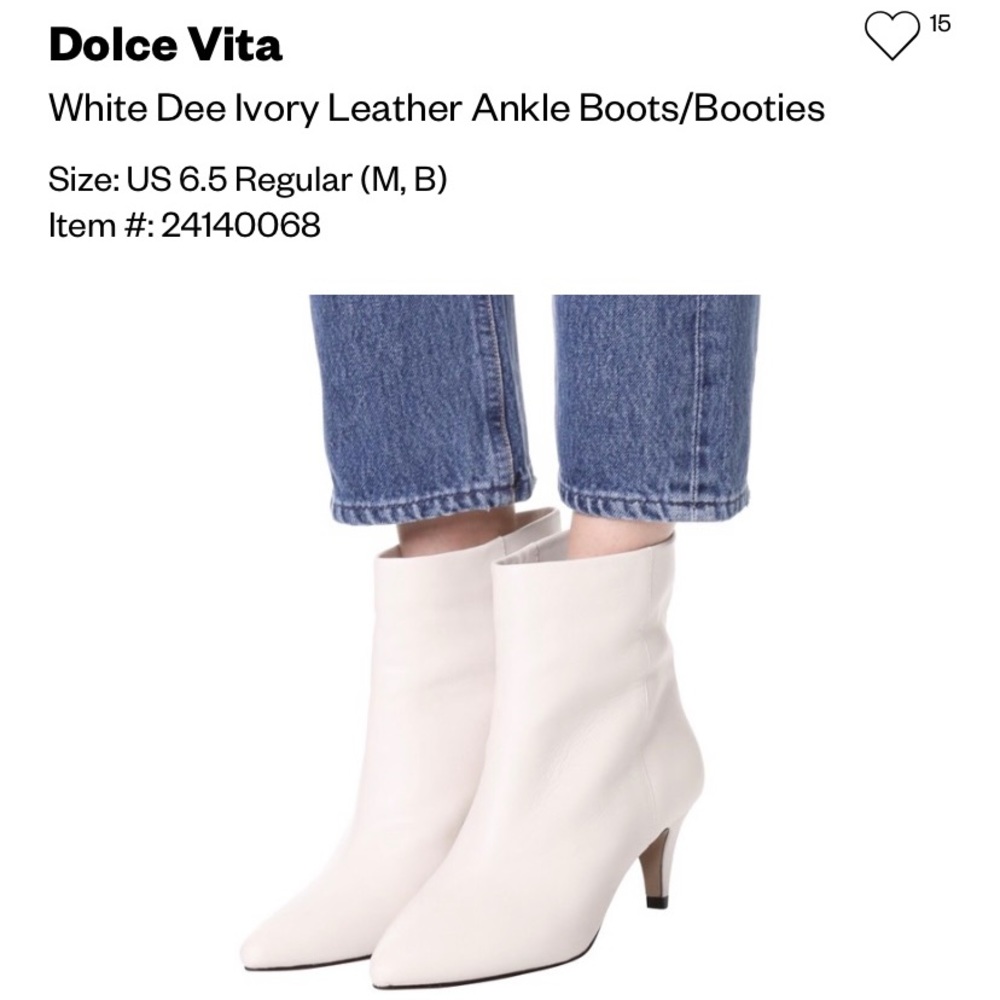 Dee Ivory Dolce Vita booties